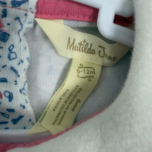 Matilda‎ Jane Baby Girl Short Sleeve Bodysuit 6-12 Months - Picture 3 of 3